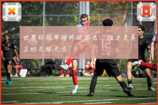 世界杯冠军榜终极排名:谁才是真正的足球之王?